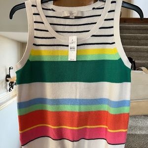 New Loft sleeveless lightweight sweater